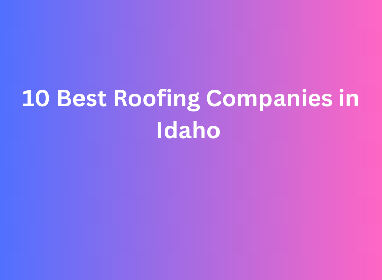 10 Best Roofing Companies in Idaho