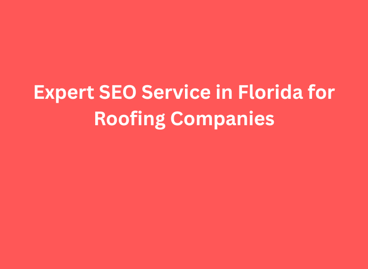 Expert SEO Service in Florida for Roofing Companies