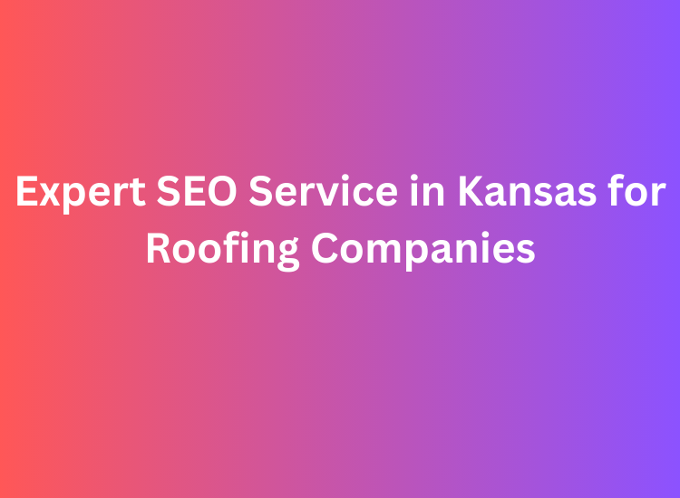 Expert SEO Service in Kansas for Roofing Companies
