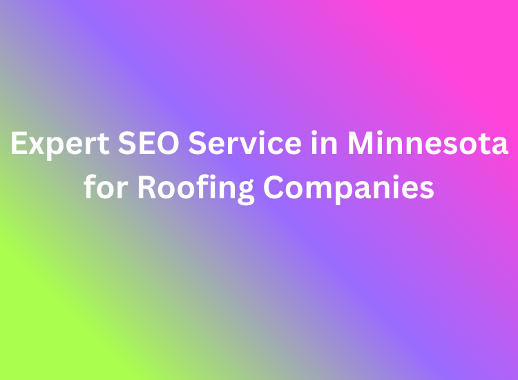Expert SEO Service in Minnesota for Roofing Companies