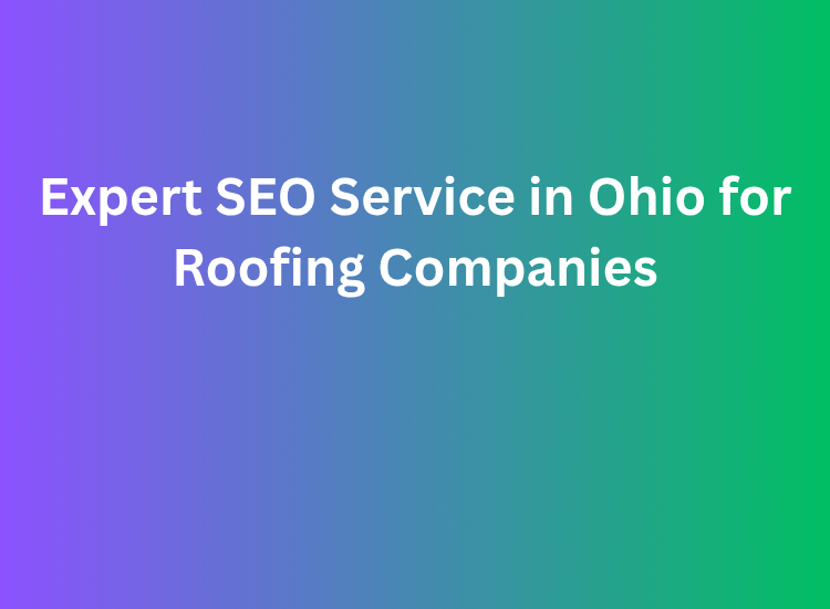 Expert SEO Service in Ohio for Roofing Companies