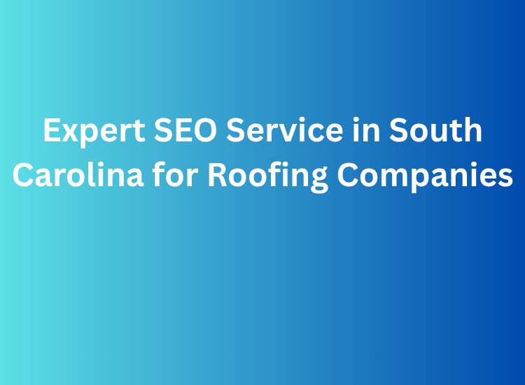 Expert SEO Service in South Carolina for Roofing Companies