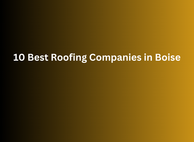 10 Best Roofing Companies in Boise